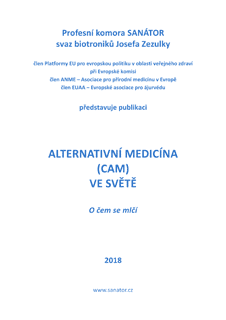 Alternativní medicína (CAM) ve světě - O čem se mlčí - PDF kniha